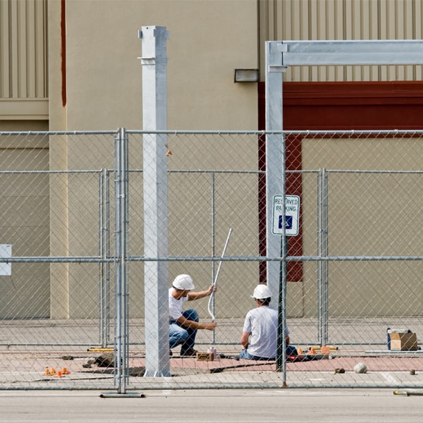 how much time can i lease the temporary fence for my work site or event in Edwardsville Alabama